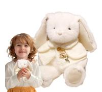Nuyhgtr Stuffed Bunny Plush Toy, Adorable Long -Eared Rabbit , Soft & Cuddly Sleeping Pillow, Comforting Bedtime Toy for, Boys & Girls, Fabric 11.02x7.87 pulgadas
