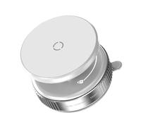 Nuyhgtr Stylish Vacuum Magnetic Phone Holder, Phone Magnet Stand, 360 Rotatable Strong Support, Car Interior Accessories Desk for All Smartphones, White, Black
