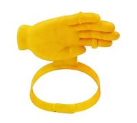 Nuyhgtr Sun Visor Hat - Funny Hand Shape Sunshade Headband, 7.87x3.35 Inches Outdoor Sunshade Hat with Wide Brim Protection, Novelty Beach Visor, Creative Sports Headgear for Outdoor Fishing