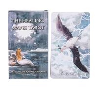 Nuyhgtr Tarot Deck, Divination Cards, Entertainment Tool with Illustrated Game Board, Spiritual Reading Set, Fun Playing Deck for Family Gathering, Parties, Adults, Home Use, 4.13x2.44 Inches