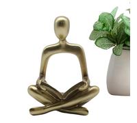 Nuyhgtr Thinker Statue, Resin Abstract Sculpture, Decorative Figurines, Home Decor Figurines, Aesthetic Figurines, Desktop Decor, Bookcase Figurines, Resin Figurines for Home