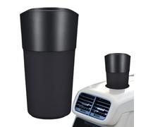 Nuyhgtr Trash Bin for Car, Small Leakproof Bin Trash Can, Leather Dustbin Multiusos Contenedor Automóvil Interior Accessories, Storage Organizer to Your Auto Home