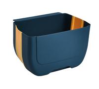 Nuyhgtr Wall Mounted Trash Can, plegable basura Bin, Space Saving Can, Over the Door Trash Bin, 25 x 15 x 8,5 cm, 9,84 x 5,91 x 3,35 in, espacio para ahorrar espacio en la bandeja para habitaciones