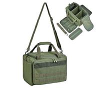 Nuyhgtr Water-Resistant Tackle Wraps, Fishing Lure Storage Bag, Portable Tackle Shoulder Bag, Perfect for Organizing Your Fishing Lures and Gear for or saltwater Adventures, Army Green, Se
