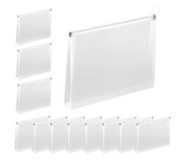 Nuyhgtr Waterproof Document Bag, Document Storage Bag, School Supplies Organizer, Durable Waterproof Bags Lightweight Water Resistant Document Organizer for School and Office Supplies