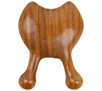 Nuyhgtr Wooden Massage Comb, Sandalwood Scalp Massager, Natural Wooden Tool, Facial Hair Comb, Massage Tool, Scalp Massaging Comb, Natural Wooden Massage Comb for Scalp Relief