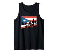 Nuyorican New York Puerto Rico Boricua Pride Puerto Rico Camiseta sin Mangas