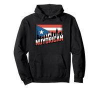 Nuyorican New York Puerto Rico Boricua Pride Puerto Rico Sudadera con Capucha