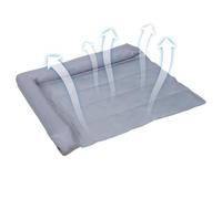 Nuytghr Almohadilla de refrigeración para perros, cama impermeable para mascotas, alfombrilla fría con infusión de gel, cojín de verano transpirable, 900/1700 g, sueño portátil para cachorros,