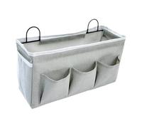 Nuytghr Bedside Organizer, Large Oxford Storage Organizer, Waterproof Compartment Holder, Space-Saving Dorm Shelf Organizer, Bedside Closet Shelf Door Storage Bag for Home