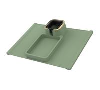 Nuytghr Couch Armrest Tray, Anti-Spill Remote Control Holder Sofa, 42.5x32cm, Recliner Organizer, Metal Frame Cup, Sturdy, Cellphone Holder for Loveseat, Non-Slip
