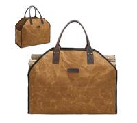 Nuytghr Firewood Carrier Bag, Log Tote Waterproof, Heavy Duty Carrying Pouch, Sturdy Handles, Foldable Design, Ideal for Barbecues, Camping, Trip, Holiday, Picnic, Outdoor Use