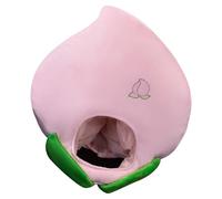 Nuytghr Fruit Plush Costume Hat, Funny Dress-Up Headgear, Soft Photo Prop, 38x40cm for Kids and Adults, Festival Cosplay Birthday Stage Party Comedy Wearable Accessory