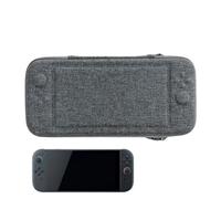 Nuytghr Game Console Case, Carrying Bag, 11.81x5.51x1.57 Inches Travel Holder Lightweight Hard EVA Shell, Waterproof Design with Storage Compartments, Ideal for Men, Boys, Charging Gear