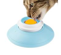 Nuytghr Juguete para lamer perros, tapete dispensador de golosinas, herramienta antideslizante de enriquecimiento de mascotas, 14,5 x 5,5 cm, alimentador lento para reducir el aburrimiento para perros