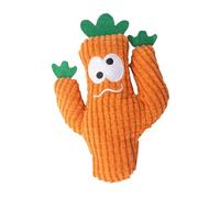 Nuytghr Kitten Toy, Catnip Plush, Orange Yellow Green, Chew Pillow, Interactive Cactus Design, Calming Teething Doll, Soft Stuffed Toy, Furniture Guard for Home Apartment