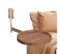 Nuytghr Mesa Plegable para Montaje en Pared, Escritorio Compacto Giratorio de 180°, Mesa Auxiliar Que Ahorra Espacio, 28 x 28 cm, Moderna Multiuso, mesita de Noche para Cocina, Dormitorio