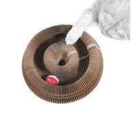 Nuytghr Organ Cat Scratcher Board, Interactive Scratch Pad Toy for Cats, Engaging Pet Enrichment Game for Small and Medium Animals, Durable and Fun Claw Care Solution