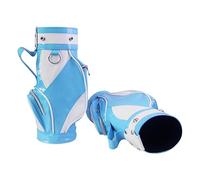 Nuytghr para Botella de Vino, de Poliuretano para Botella de Vino con Cremallera de Metal, Almacenamiento Suave, Multifuncional, para Amantes del Golf, Familiares, Amigos, colegas, Blue,