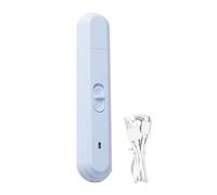 Nuytghr Pet Nail Trimmers, Rechargeable Nail Trimmer, Low Vibration Nail Clipper, Dog Cat Nail Clippers, Low Noise Indoor Puppy Cordless Safe Pet Nail Grinder Machine for Living Room and Outing