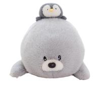 Nuytghr Plush Seal Toy, Stuffed Animal Doll, 50cm, Cartoon Pillow Decor, Soft Cute Cushion, Kids Hug Companion, Boys Girls Snuggle Toy, Home Room Ornament, for Bed Sofa Display