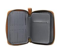 Nuytghr Tackle Binder Case Bag, Waterproof PU Fishing Storage Organizer, 11.2x8cm Bait Holder, Multifunctional Wallet Rigs Jigs Lines, Compact Pouch for Outdoor Angling Gear