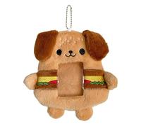 Nuytghr Tarjetero de dibujos animados | Funda protectora de felpa para tarjetas de fotos de animales de dibujos animados - Bonito tarjetero multiusos para tarjetas de visita, tarjeta de acceso,