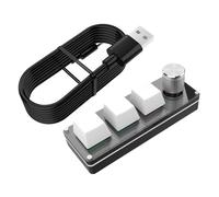 Nuytghr Teclado De Macros Programable | Teclado De Oficina para Hogar - Accesorios de Computadora, Teclado Mecánico para Uso Profesional y Personal
