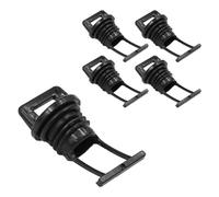 NUZAMAS 5 tapones para agujeros de agua para kayak, para barcos, receptores marinos, tapones de rosca para kayak, orificios de drenaje para canoa y ática, M19, tapón cónico para orificio de drenaje