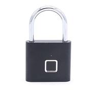 NUZAMAS - Candado de huella dactilar, bloqueo de seguridad inteligente sin llave, detección de dedos, bloqueo biométrico antirrobo, maleta de equipaje, armario de gimnasio, puerta de casa, mochila