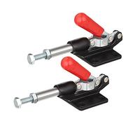 NUZAMAS Juego de 2 abrazaderas de empuje de metal para pistón, de 32 mm, 227 kg