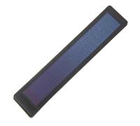 NUZAMAS Panel solar flexible mini película delgada cargador de batería de celda solar carga de energía solar proyectos de bricolaje 1,5 V 0,7 W | 270 mm x 55 mm