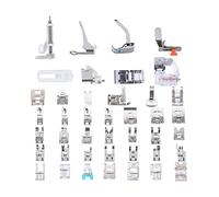 NUZAMAS [UPDATED] Kit de 42 Piezas Multifuncional Prensatelas Accesorios para Máquina de Coser Presser Foot Feet Kit Machines Set