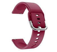 NUZIXINXW Adecuado para correa de reloj de silicona Samsung Galaxy active2 para Samsung watch6/5/4, correa de reloj de tamaño 20mm, Win red, para Mibro A1