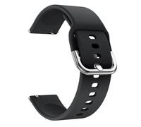 NUZIXINXW Adecuado para correa de reloj de silicona Samsung Galaxy active2 para Samsung watch6/5/4 tamaño 20mm, negro, para Mibro A1