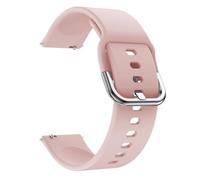 NUZIXINXW Adecuado para correa de reloj de silicona Samsung Galaxy active2 para Samsung watch6/5/4 tamaño 20 mm, rosa, para Mibro A1