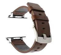 NUZIXINXW Correa de cuero para reloj Ultra 2 Band 49 mm 9 8 7 45 mm 41 mm Correa para IWatch Series 6 SE 5 4 44 mm 40 mm 42 38 mm, marrón plateado, 42 mm 44 mm 45 mm 49 mm