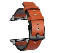 NUZIXINXW Correa de cuero para reloj Ultra 2 Band 49 mm 9 8 7 45 mm 41 mm Correa para IWatch Series 6 SE 5 4 44 mm 40 mm, negro naranja, 42 mm 44 mm 45 mm 49 mm