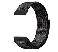 NUZIXINXW Correa de nailon de 20/22 mm para Samsung Watch4/5/6, pulsera deportiva para Huawei G T4, color negro Snow Peak, 22 mm