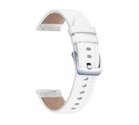 NUZIXINXW Correa de pulsera de 20 mm para Samsung Galaxy Watch 6/5/4 44 40 mm para Galaxy4 Classic 46 Cinturón de cuero de 42 mm para pulsera Watch5 Pro de 45 mm, blanco, para Galaxy 5,5 pro