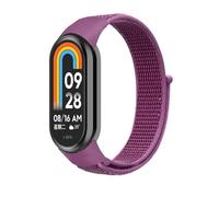 NUZIXINXW Correa de reloj con velcro para Xiaomi Mi Band 9/8 Correa de reloj con lazo de nailon para Xiaomi Mi Band Correa de reloj para Xiaomi Mi Band 9, color fruta del dragón, para Mi Band 8 9