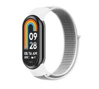 NUZIXINXW Correa de reloj con velcro para Xiaomi Mi Band 9/8 Correa de reloj con lazo de nailon para Xiaomi Mi Band Correa de reloj para Xiaomi Mi Band 9, concha marina, para Mi Band 8 9
