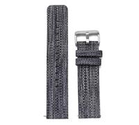 NUZIXINXW Correa de reloj de nailon de colores, 18 mm, 20 mm, 22 mm, repuesto de correa de reloj, correa de reloj de lona tejida, correa de pulsera, azul oscuro, 20 mm