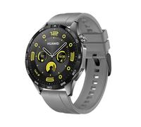 NUZIXINXW Correa de reloj tejida de silicona de 22 mm para HUAWEI GT4 46 mm Watch 4/3 Pro correa de reloj para accesorios de correa de reloj Huawei, Silicone Gray, 42,44,45,49 mm