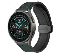 NUZIXINXW Correa de silicona de cuero para Huawei Watch GT 4 41 mm 46 mm pulsera pulsera para Huawei GT4 GT3 Pro GT2 22 mm bucle para Samsung Band, 4 verde, 22 mm