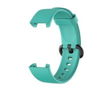 NUZIXINXW Correa de silicona para Xiaomi Mi Watch 2 Lite Band con estuche blando Pulsera de repuesto para reloj Redmi para pulsera Mi Poco, verde azulado, para Mi Poco Watch