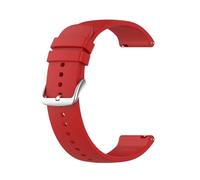 NUZIXINXW Para Amazfit Bip 3 Pro/S Lite/U Pro/GTR 42 mm 20 mm Correa de Silicona para Amazfit GTS 4 Mini/2 2E 3 Pulsera, Rojo, 22 mm