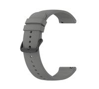 NUZIXINXW Para Amazfit Bip 3 Pro/S Lite/U Pro/GTR 42mm 20mm Correa de Silicona para Amazfit GTS 4 Mini/2 2E 3 Pulsera, Gris, 20 mm de Ancho