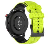 NUZIXINXW Para Xiaomi para Amazfit GTR 4 3 Pro 2e 2 Nueva Correa de Reloj Inteligente para Amazfit GTS 4 2 Mini Bip U 3 Pro Correa Pulsera de Silicona Suave, Verde Negro, para GTR 2e