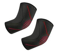 NV Compression Coderas Deportivas de Neopreno, Las Mejores Coderas epicondilitis para Hombre y Mujer, Codo Sujeto y Sin Molestias, Negro/Roja, M